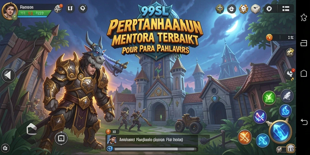 Tampilan gameplay <strong>99SL</strong> dengan pertahanan menara yang mendebarkan.