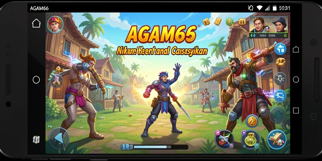 Screenshot gameplay AGAM66 yang menunjukkan keseruan bermain.
