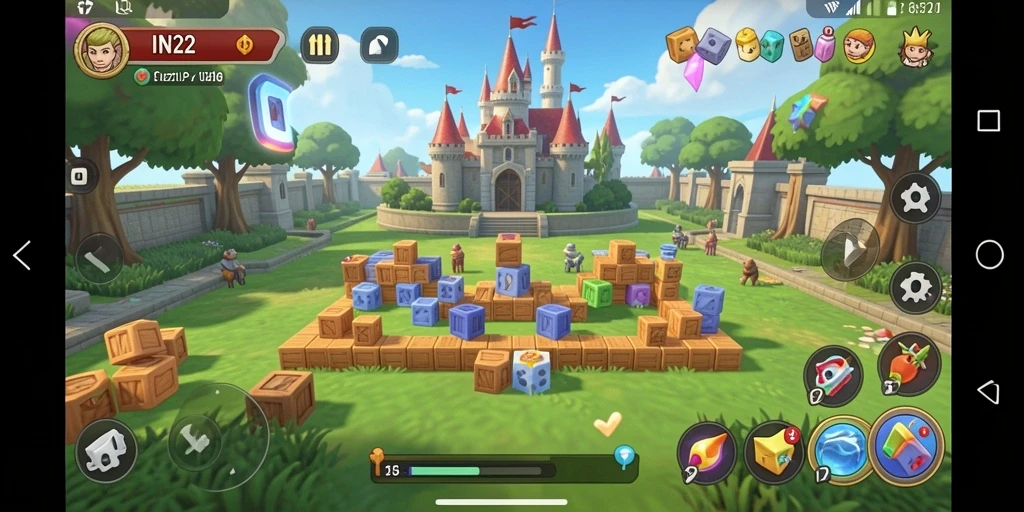Screenshot menampilkan gameplay seru dan tantangan puzzle menarik.