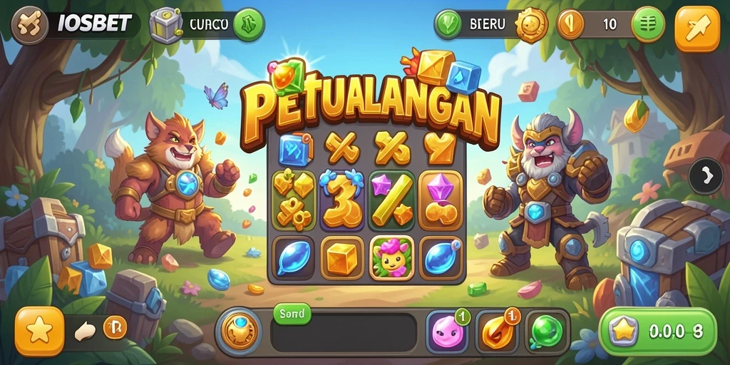 Tampilan menarik dari gameplay IOSBET yang seru dan menantang.