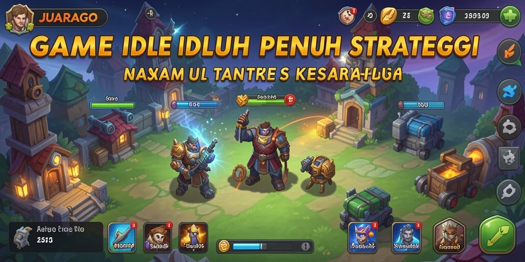 Tampilan gameplay JUARAGO yang mengasyikkan dan penuh strategi.