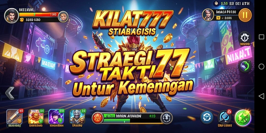 Tampilan gameplay KILAT777 yang memikat dan strategis.