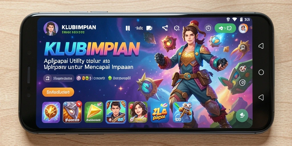 Tangkapan layar aplikasi KLUBIMPIAN saat merencanakan tujuan.