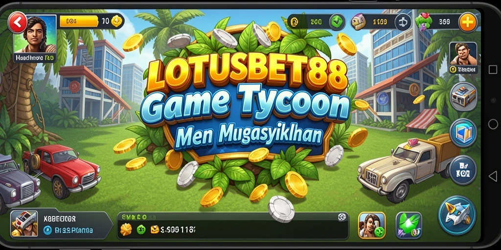 Tampilan gameplay LOTUSBET88 yang penuh interaksi dan strategi.
