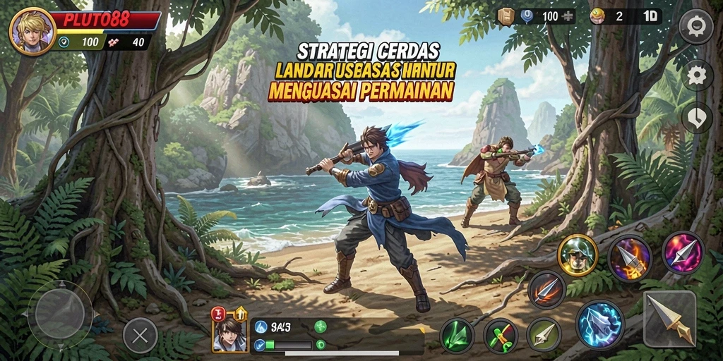 Screenshot gameplay PLUTO88 yang menampilkan strategi seru.