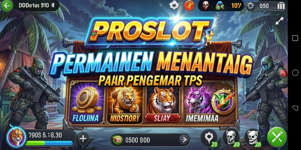 Tampilan gameplay menarik dari PROSLOT dalam aksi TPS.