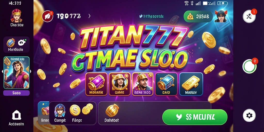 Tampilan gameplay <strong>TITAN777</strong> yang memukau dan menegangkan.